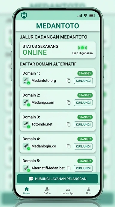 Halaman Link Alternatif Medantoto untuk Pengguna Android